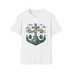Anchored in Faith Stone Cross T-Shirt