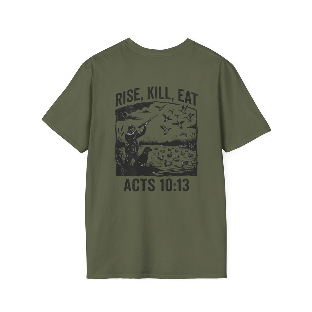 Waterfowl Hunter Acts 10:13 Tee
