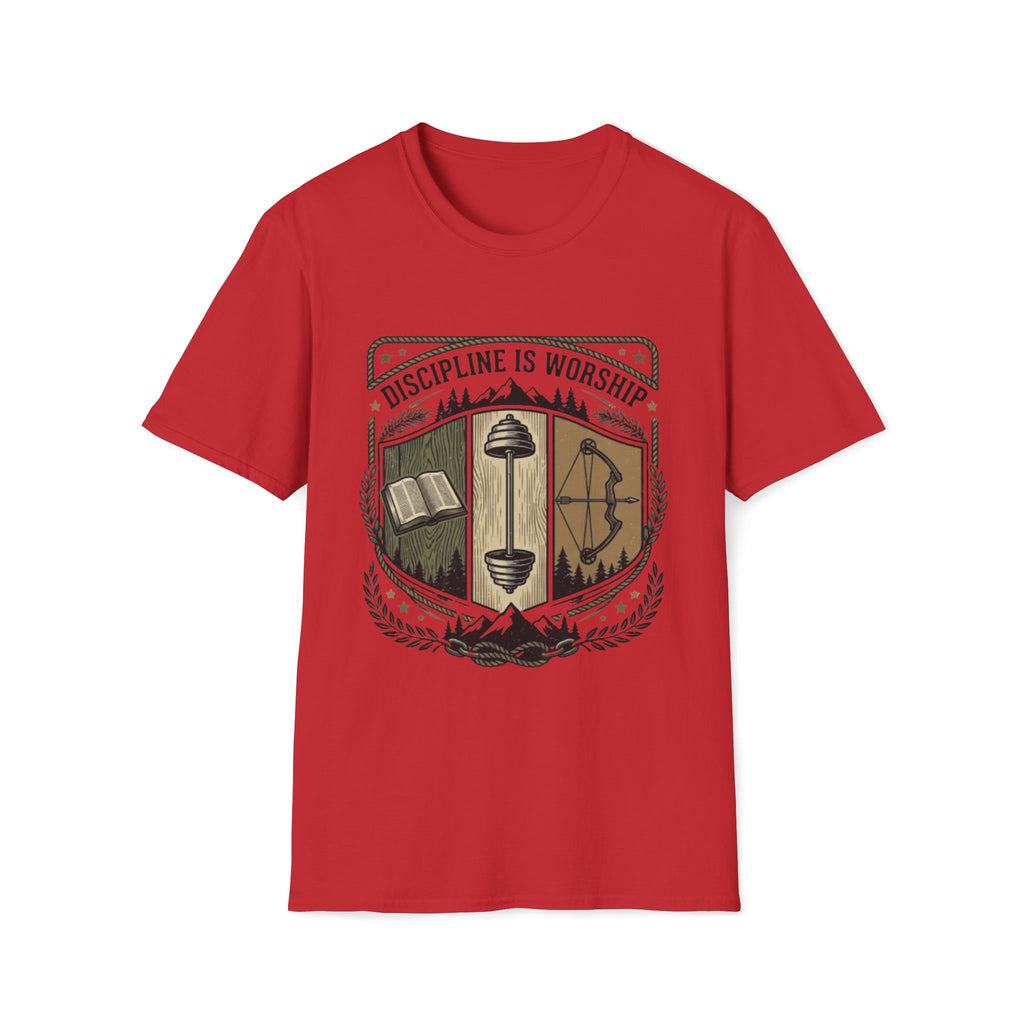 Copy of Train Pray Repeat Minimalist Cross T-Shirt