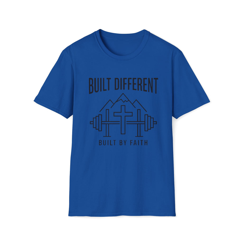 Built Different by Faith  Minimalist T-Shirt