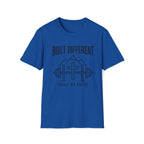 Built Different by Faith  Minimalist T-Shirt