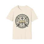 Iron Sharpens Iron Crossed Barbells T-Shirt