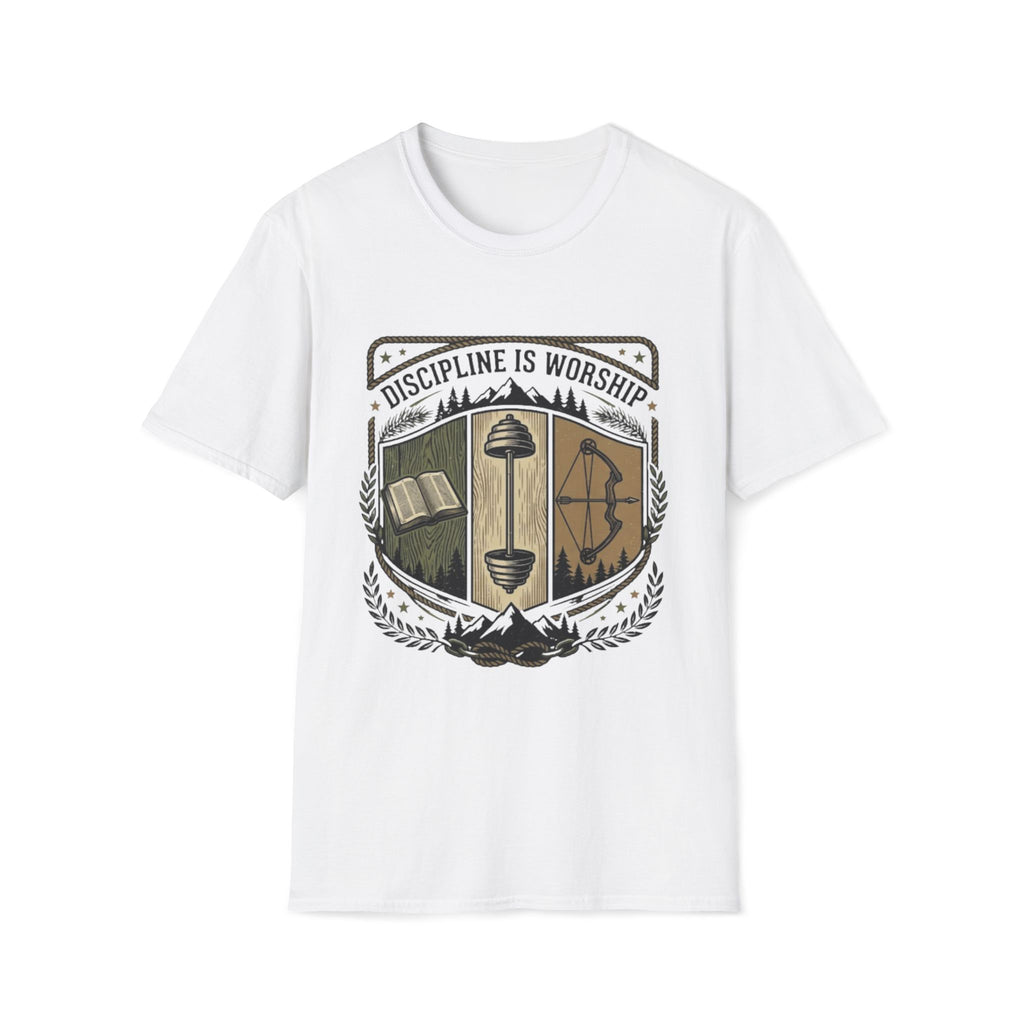 Copy of Train Pray Repeat Minimalist Cross T-Shirt