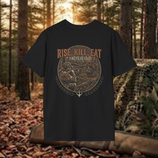 Turkey Hunter Acts 10:13 Tee Shirt
