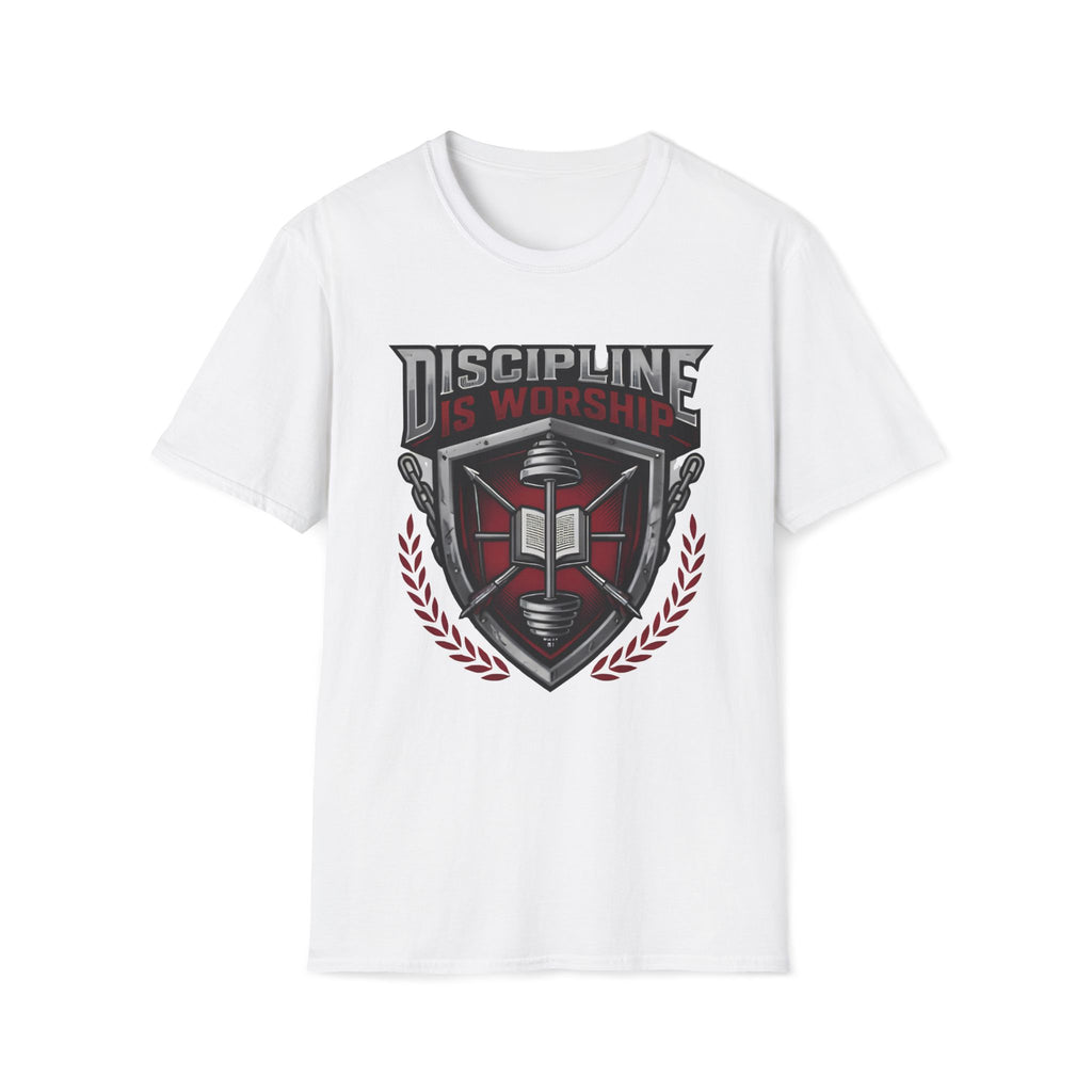Discipline is Worship Shield T-Shirt