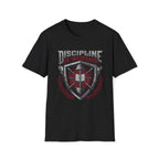 Discipline is Worship Shield T-Shirt