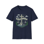 Anchored in Faith Stone Cross T-Shirt