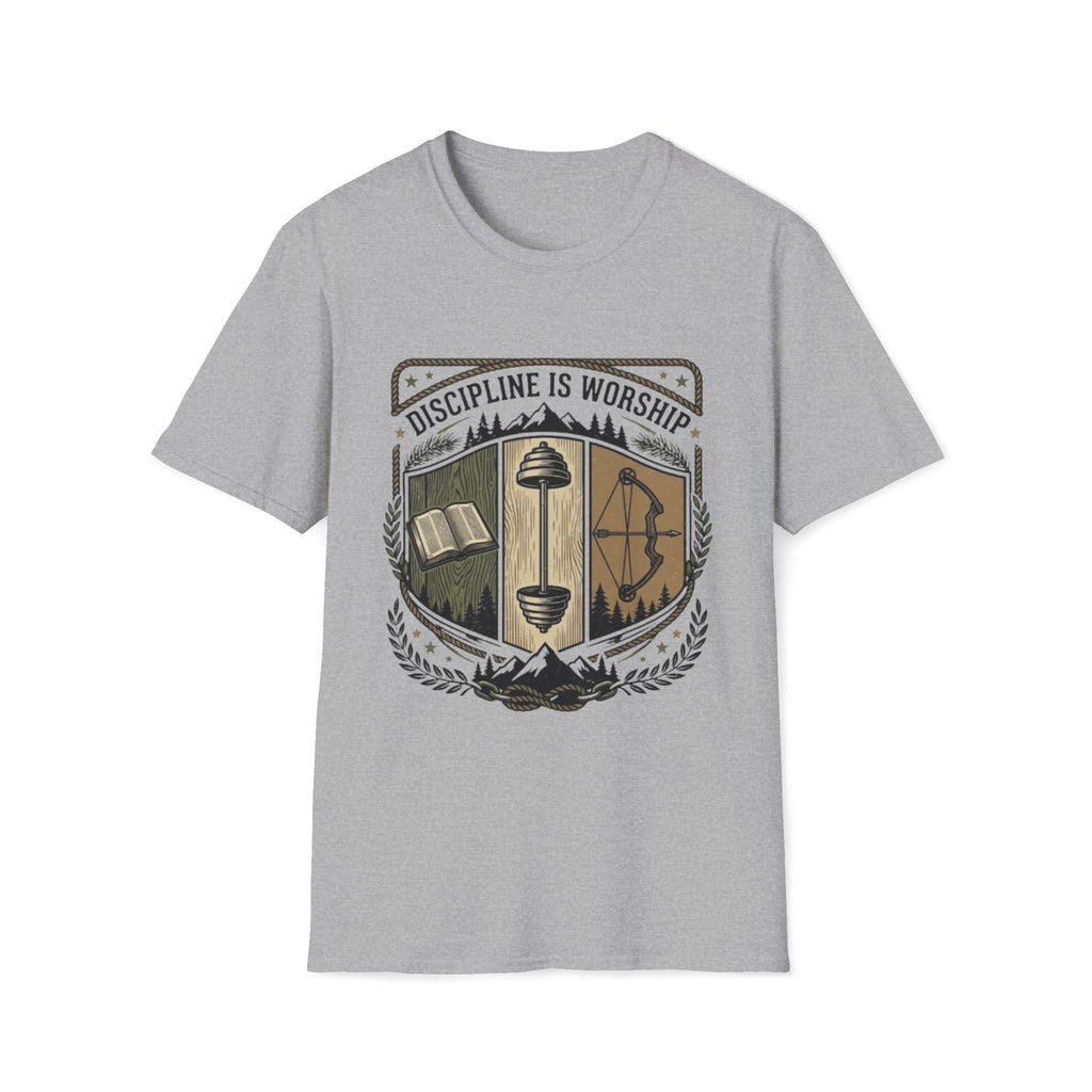 Copy of Train Pray Repeat Minimalist Cross T-Shirt