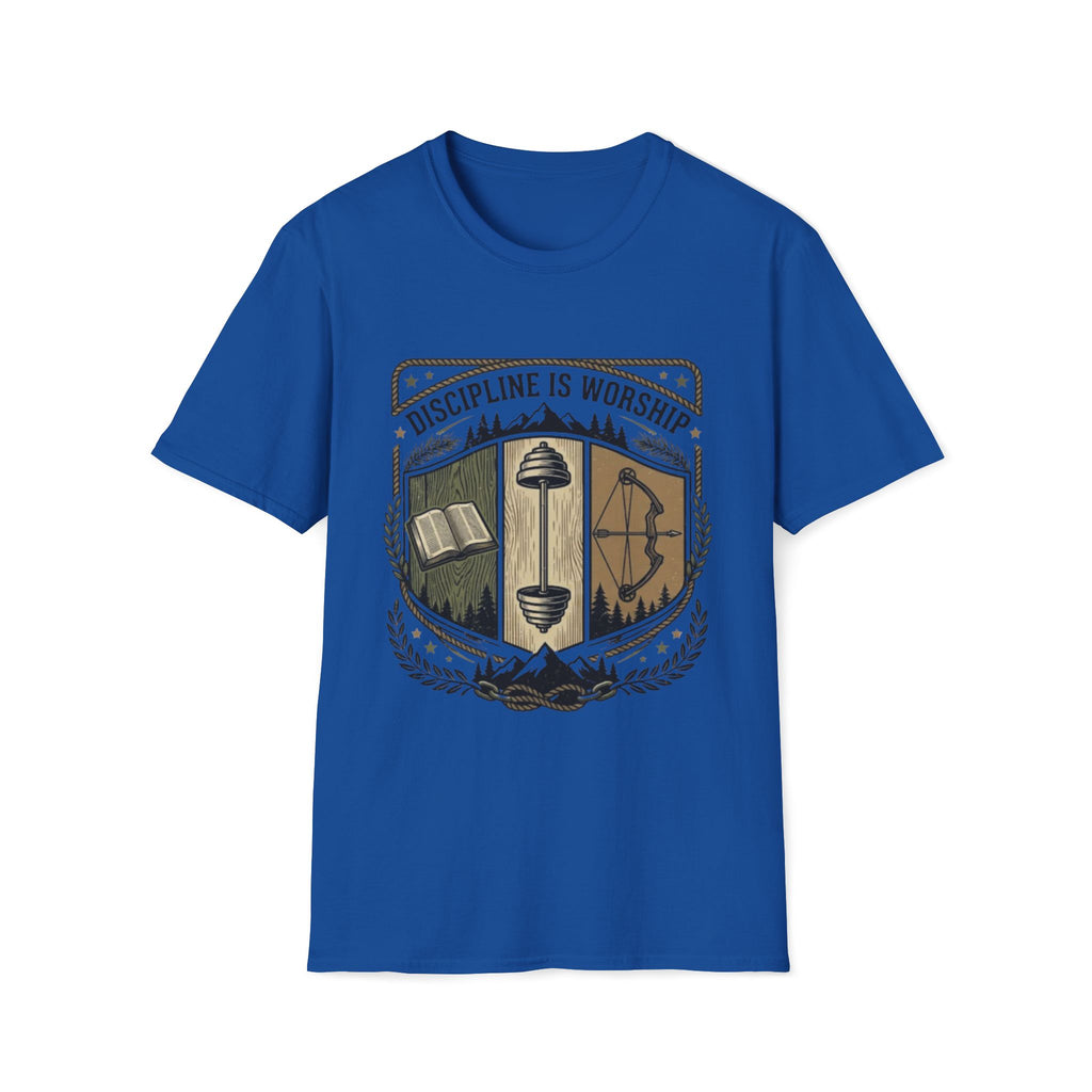Copy of Train Pray Repeat Minimalist Cross T-Shirt
