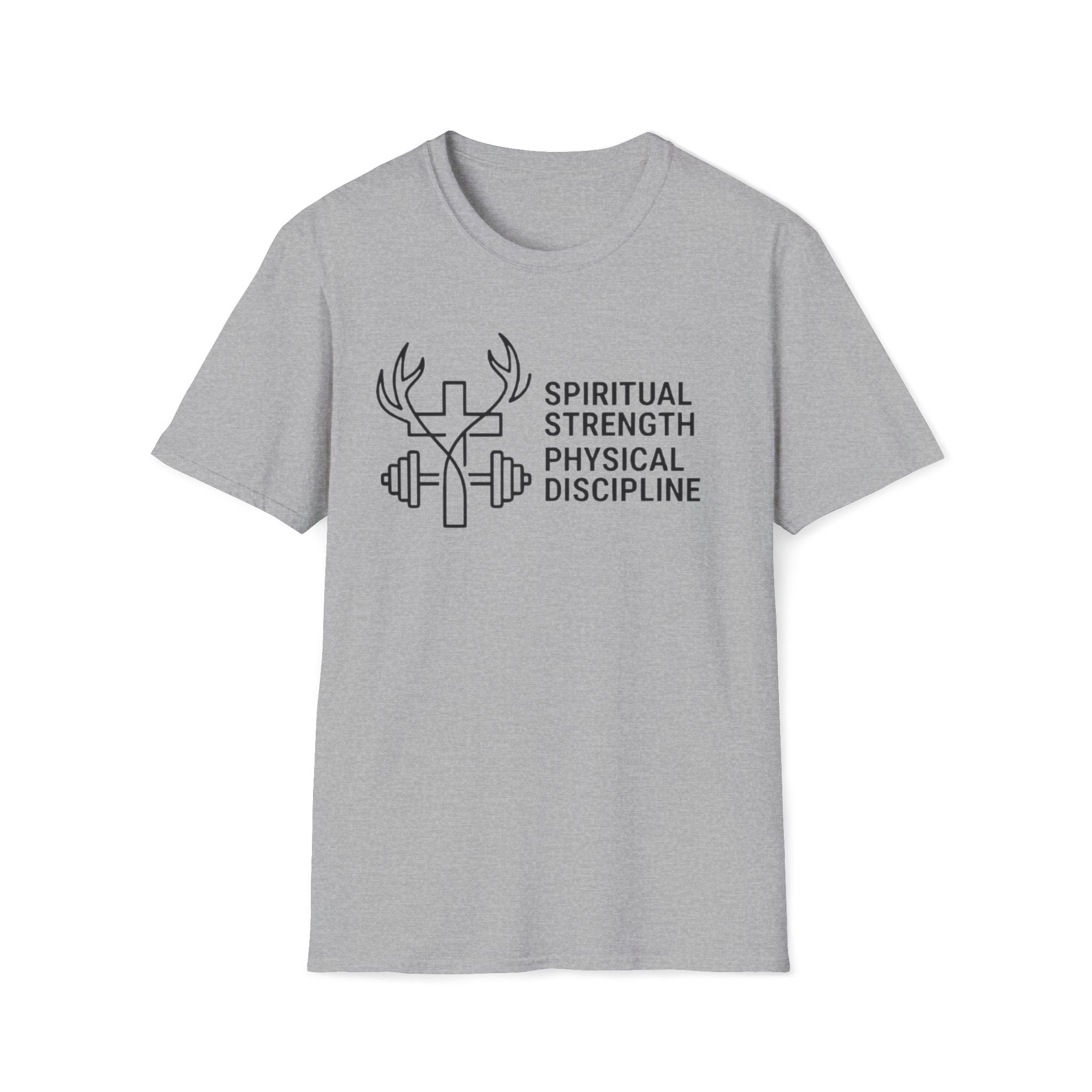 Spiritual Strength Physical Discipline T-Shirt