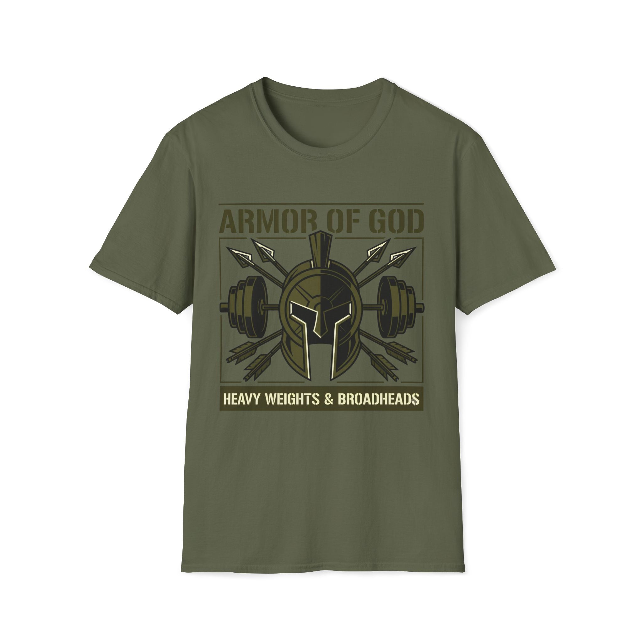 Armor of God, Heavy Weights, and Broadheads T-Shirt