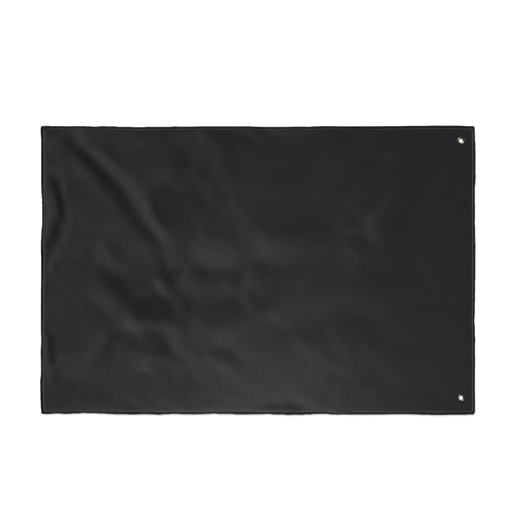 Bible Bow and Barbell emblem Flag | Double-Sided Christian Hunting Fitness Banner