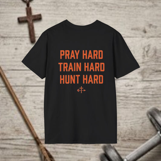 Pray, Train, Hunt in Burnt Orange
