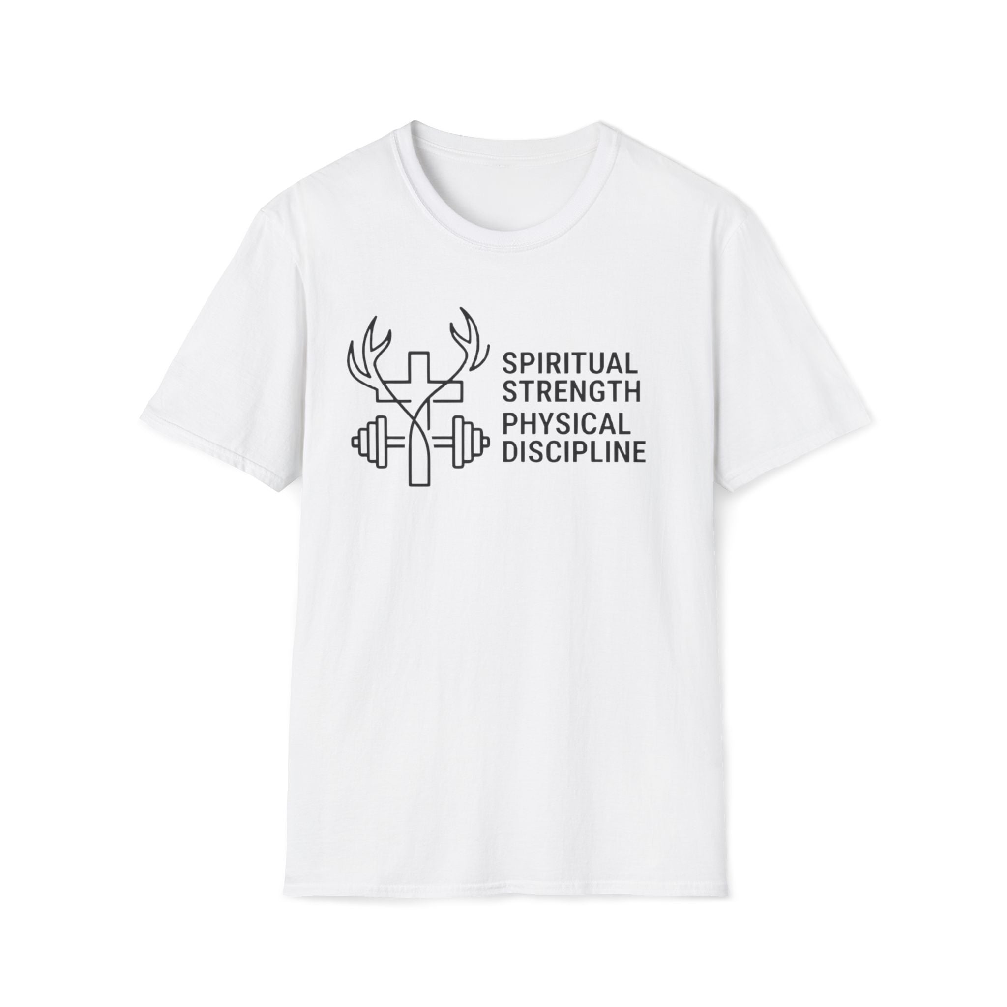 Spiritual Strength Physical Discipline T-Shirt