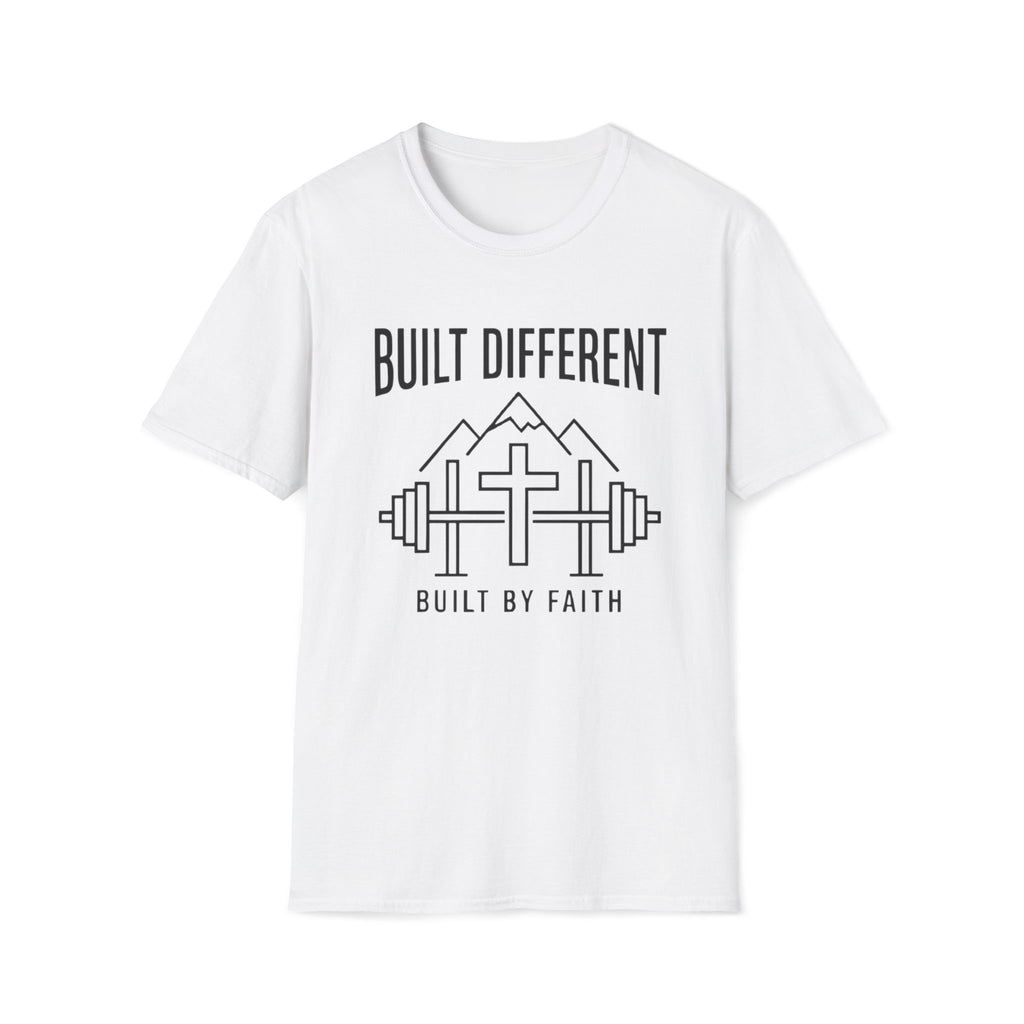 Built Different by Faith  Minimalist T-Shirt