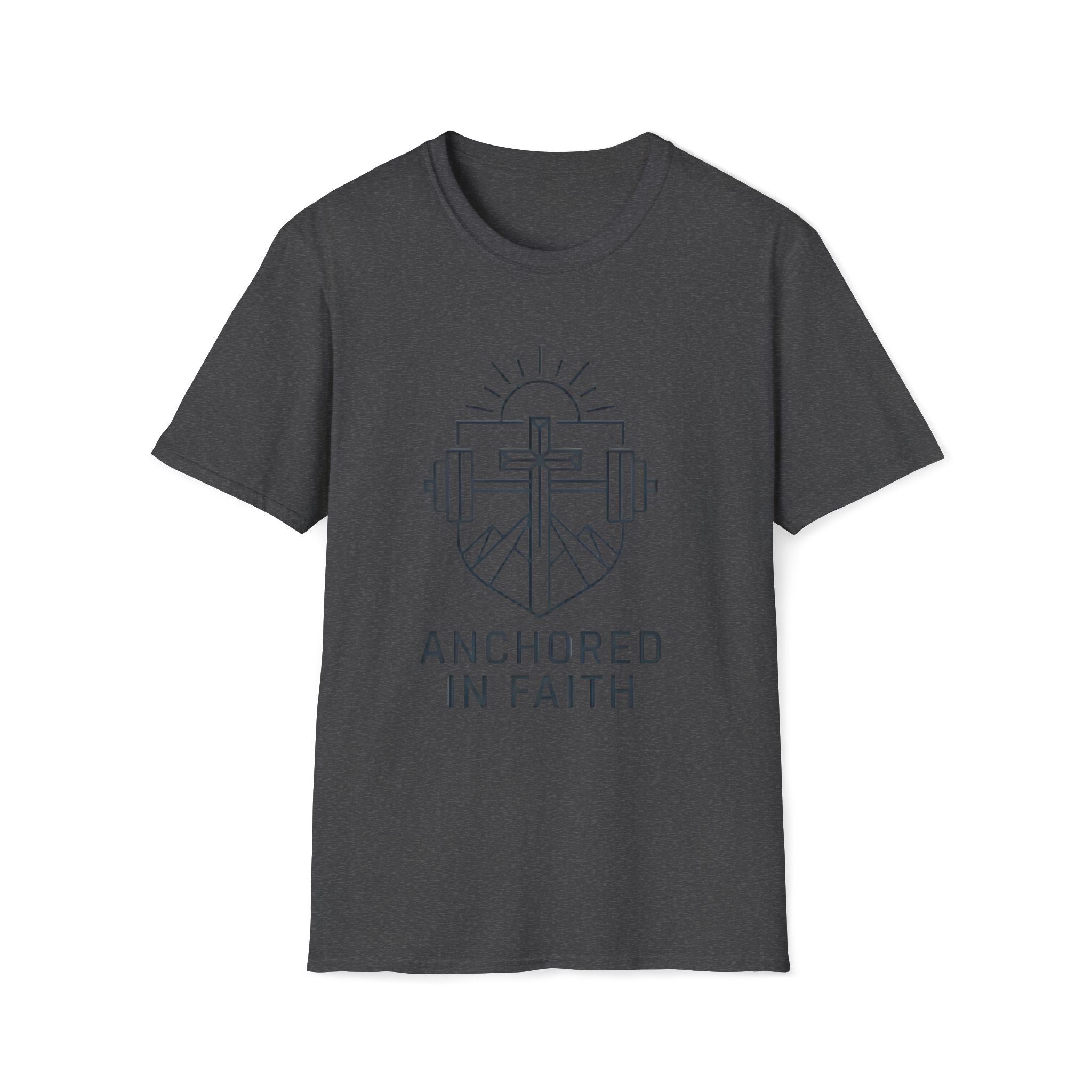 Anchored in Faith  Minimalist T-Shirt