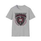 Discipline is Worship Shield T-Shirt