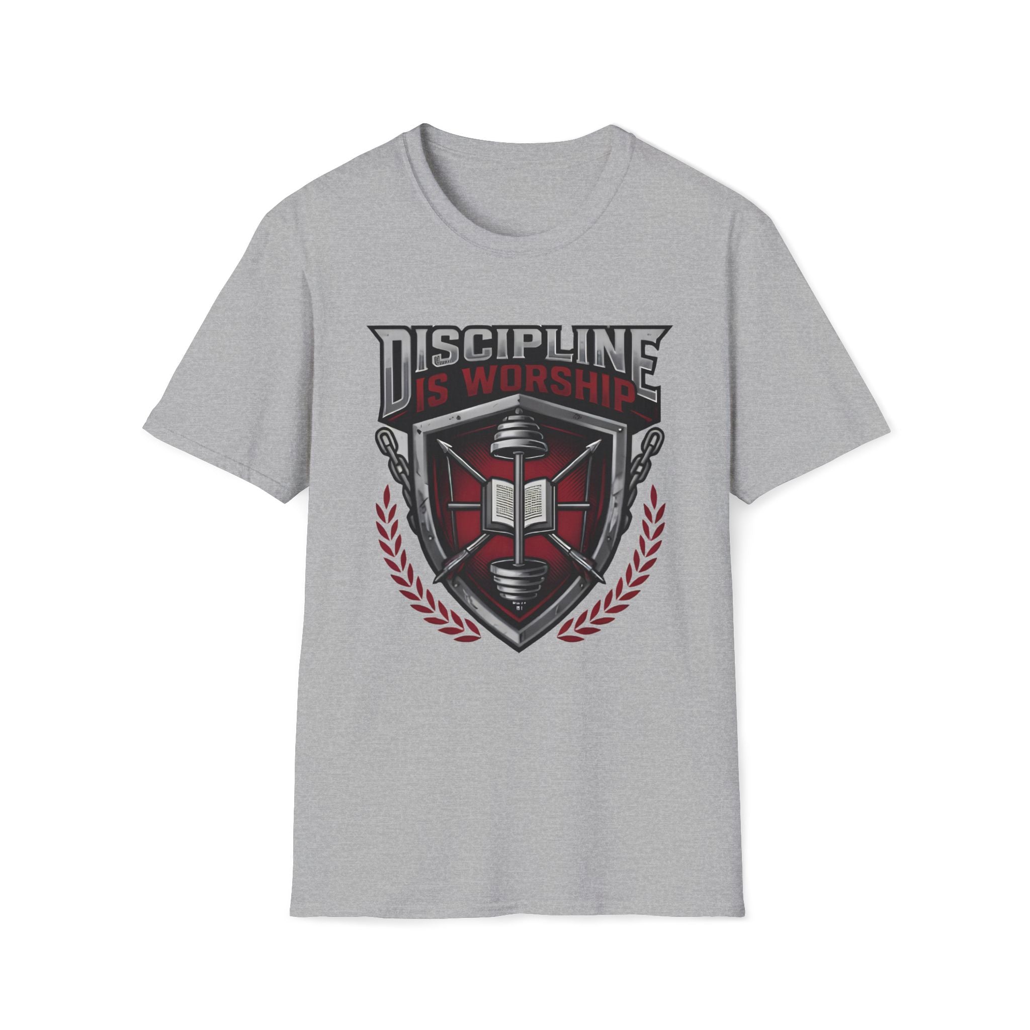 Discipline is Worship Shield T-Shirt