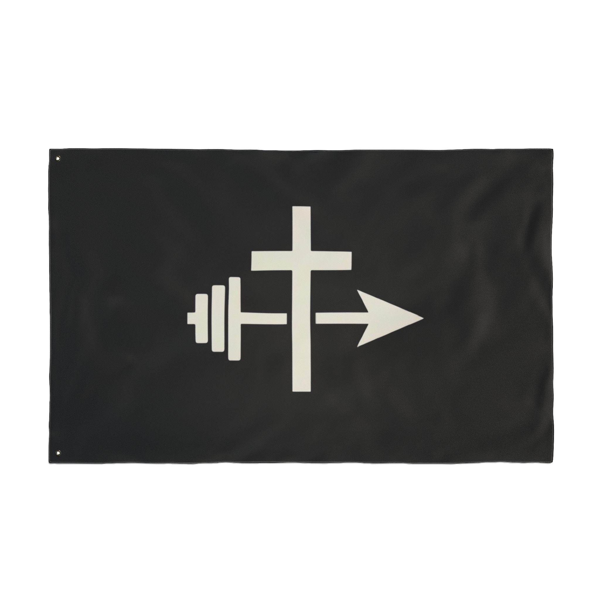 Faith, Fitness and Hunting Flag | Double-Sided Flag, Faith Fitness Outdoor Banner