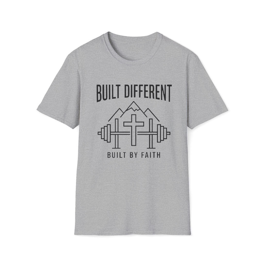 Built Different by Faith  Minimalist T-Shirt