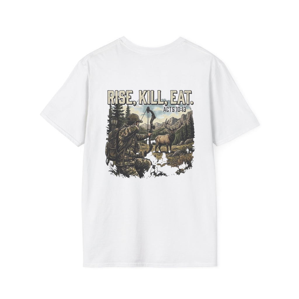 Elk Hunter Acts 10:13 Tee Shirt