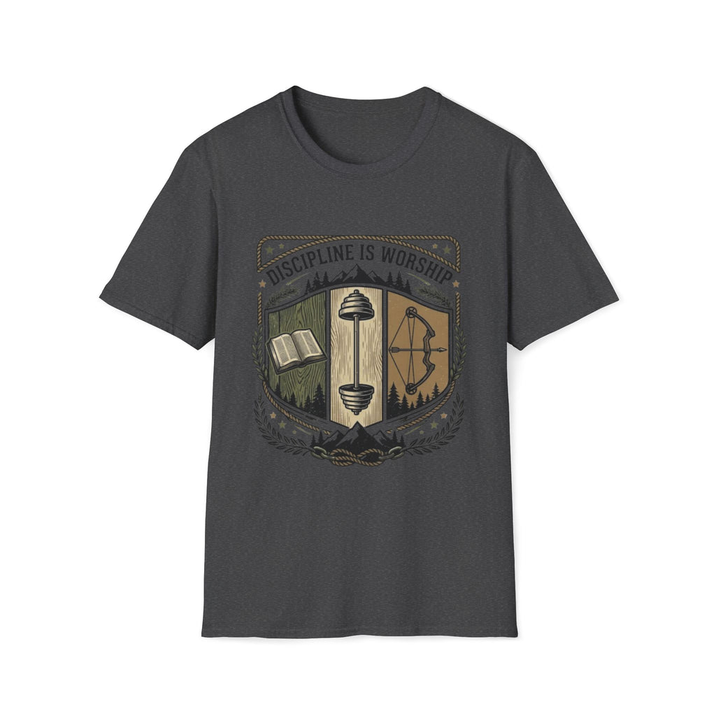 Copy of Train Pray Repeat Minimalist Cross T-Shirt
