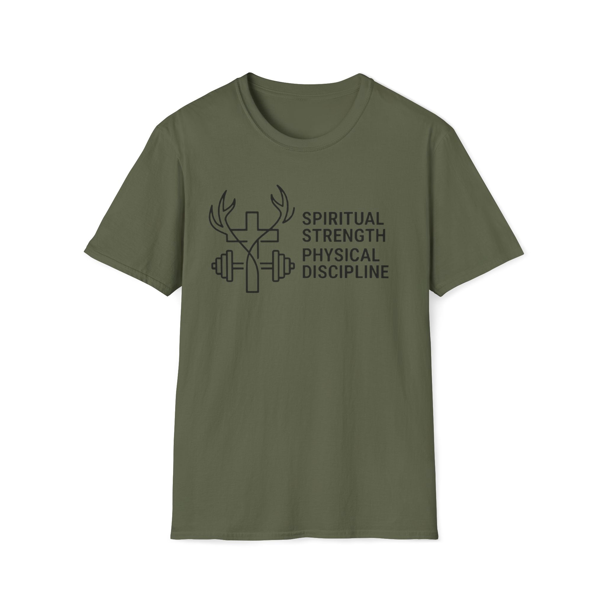 Spiritual Strength Physical Discipline T-Shirt