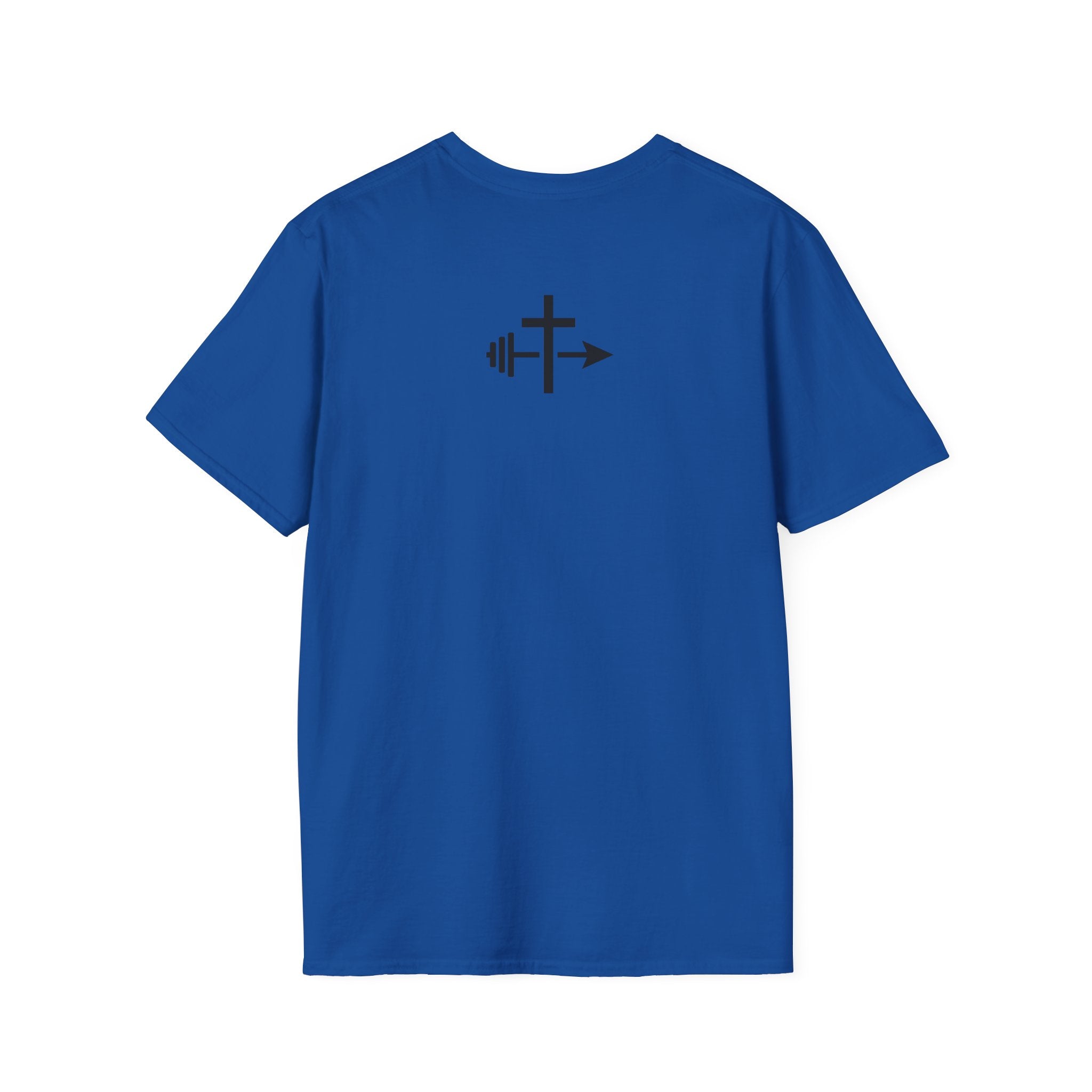 Barbell Cross Faith and Fitness T-Shirt
