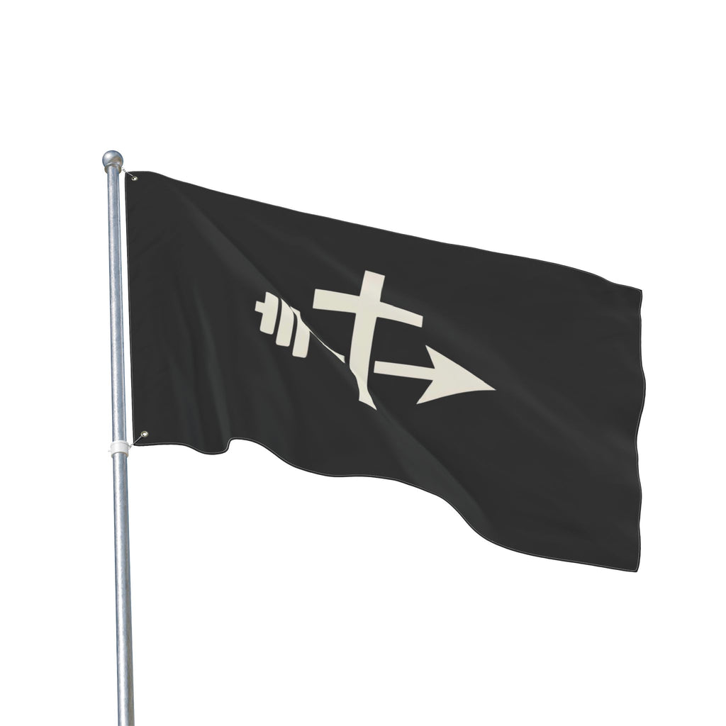 Faith, Fitness and Hunting Flag | Double-Sided Flag, Faith Fitness Outdoor Banner