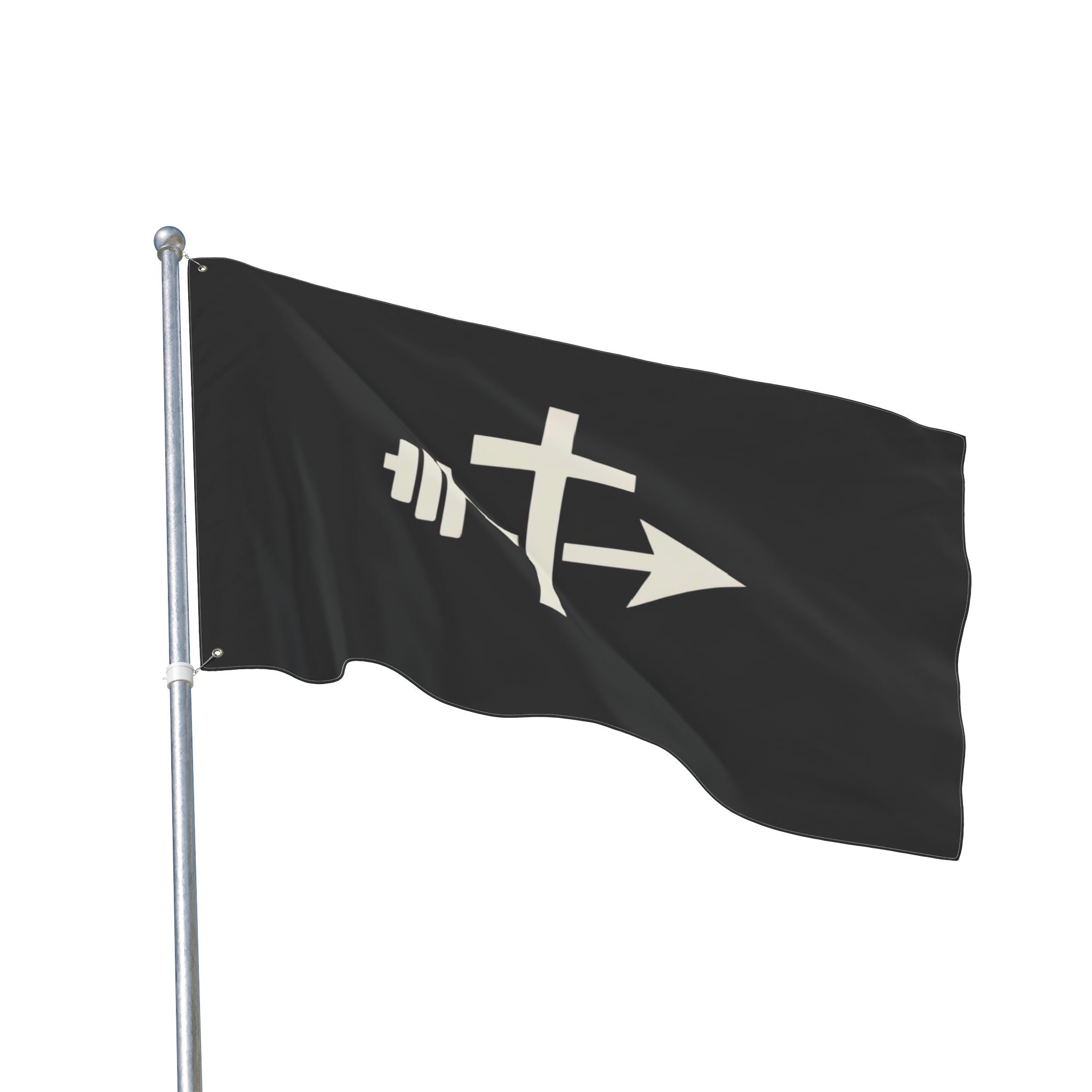Faith, Fitness and Hunting Flag | Double-Sided Flag, Faith Fitness Outdoor Banner