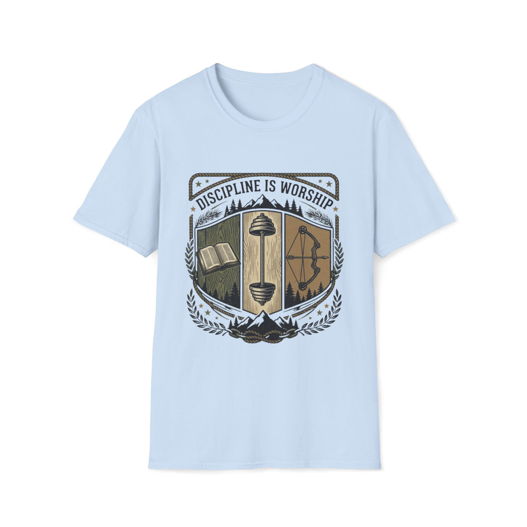 Copy of Train Pray Repeat Minimalist Cross T-Shirt