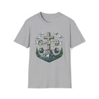 Anchored in Faith Stone Cross T-Shirt