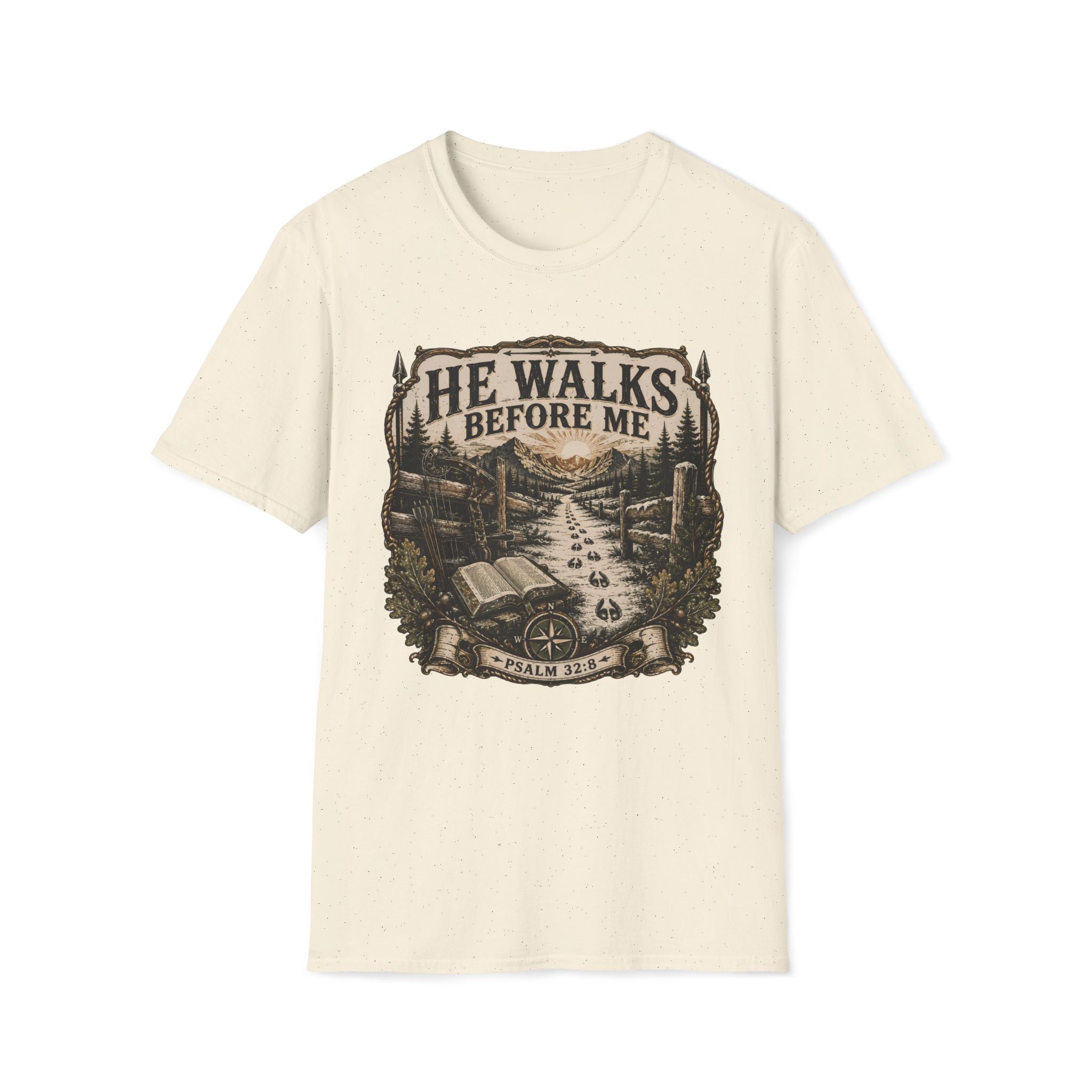 He Walks Before Me T-Shirt