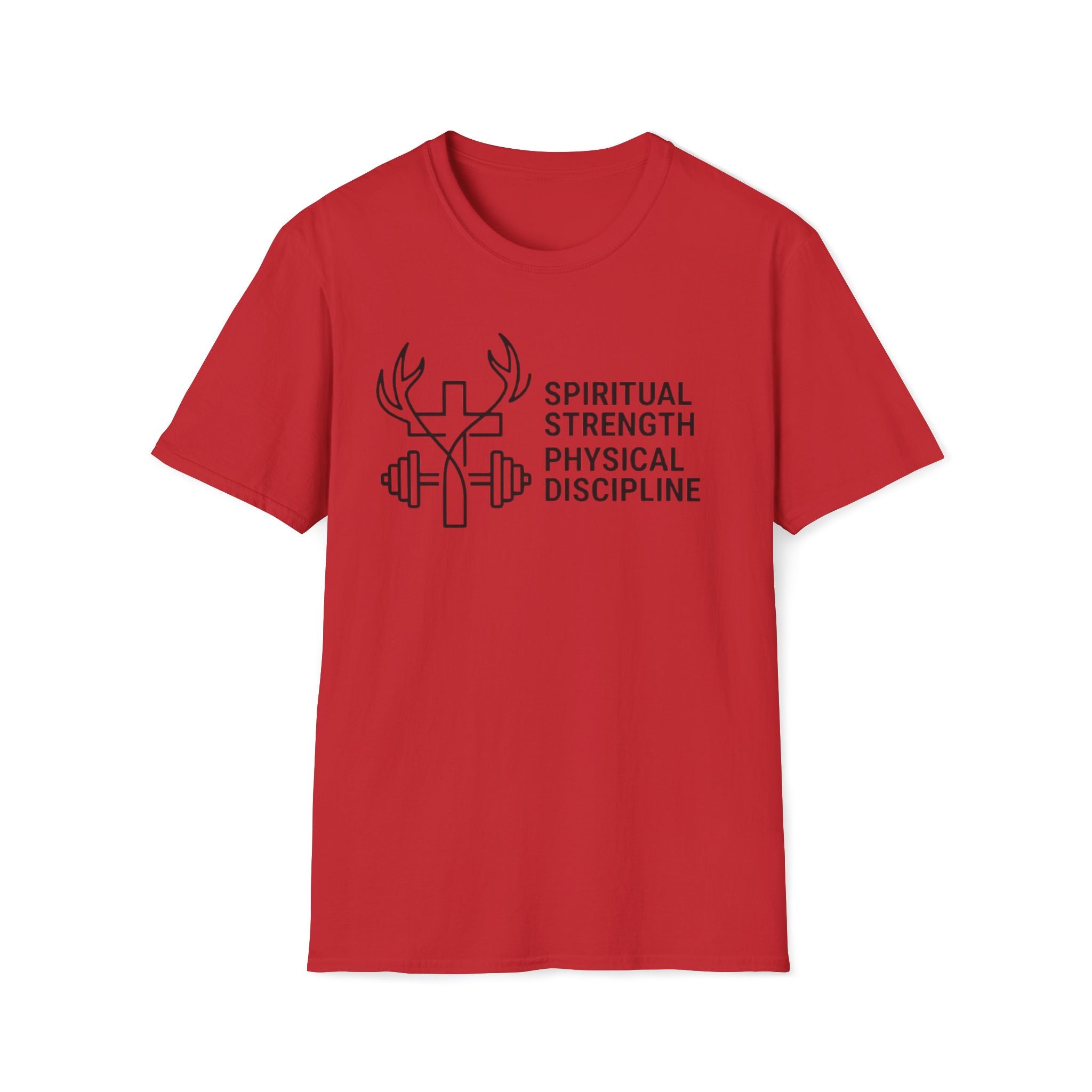 Spiritual Strength Physical Discipline T-Shirt