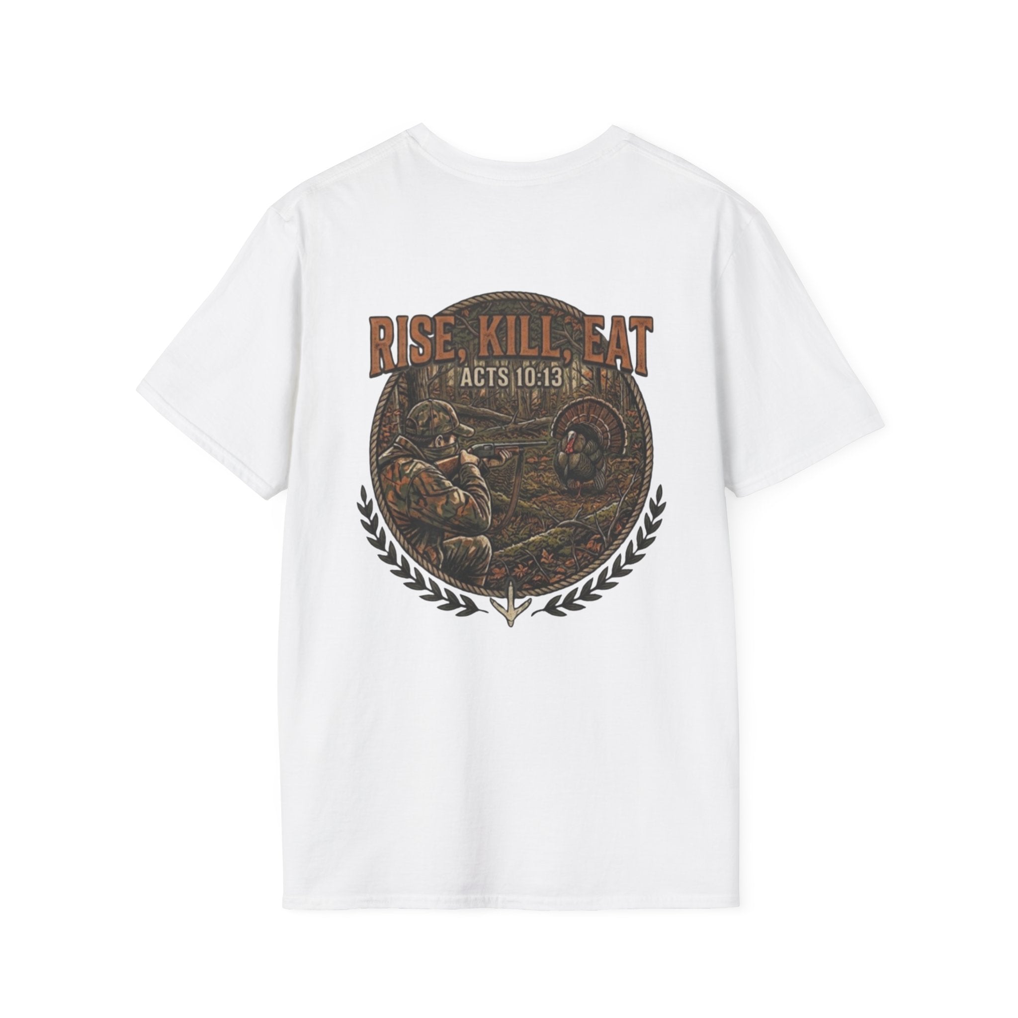 Turkey Hunter Acts 10:13 Tee Shirt
