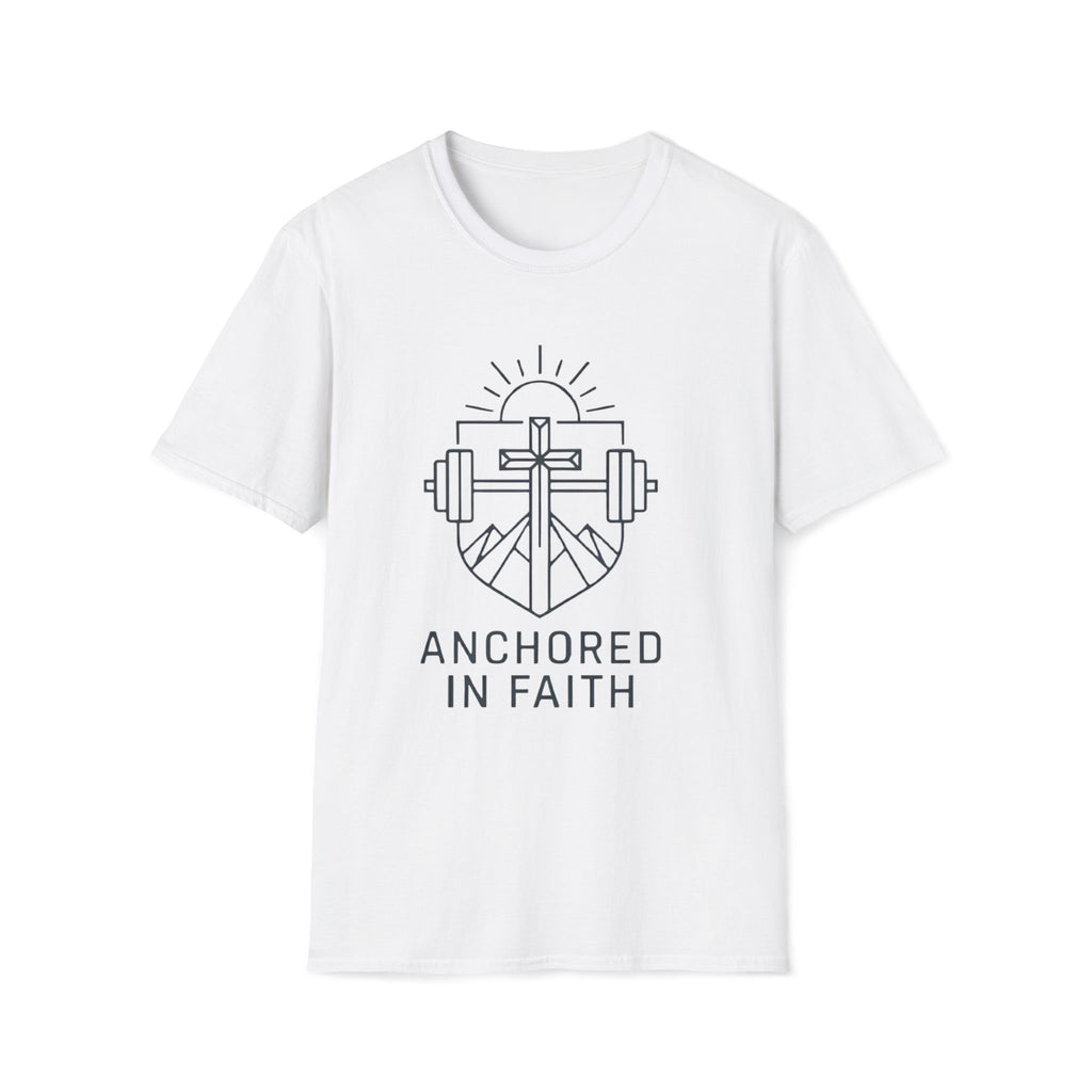 Anchored in Faith  Minimalist T-Shirt