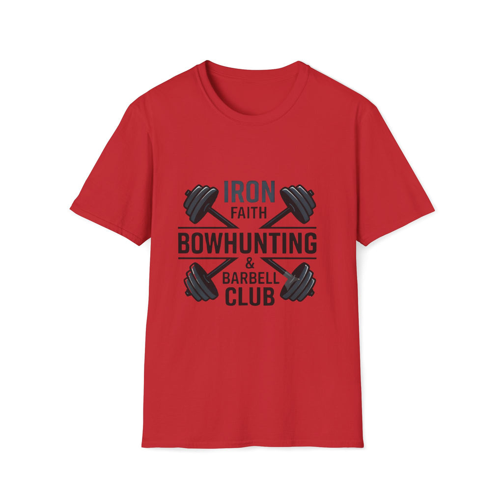 Iron Faith Barbell Crossed T-Shirt