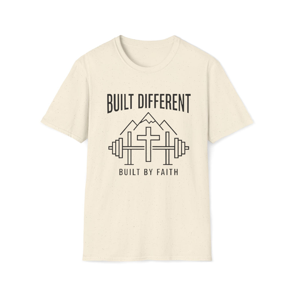 Built Different by Faith  Minimalist T-Shirt