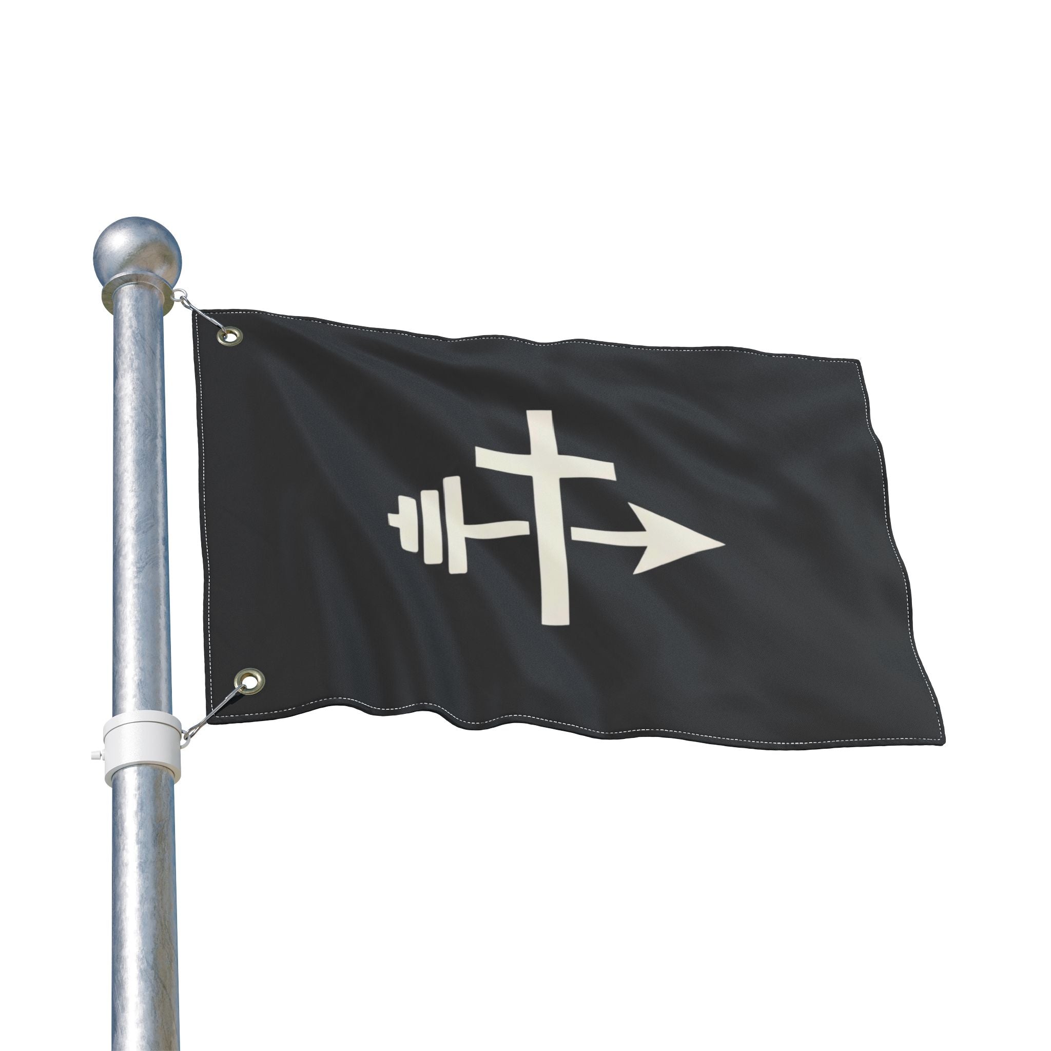 Faith, Fitness and Hunting Flag | Double-Sided Flag, Faith Fitness Outdoor Banner