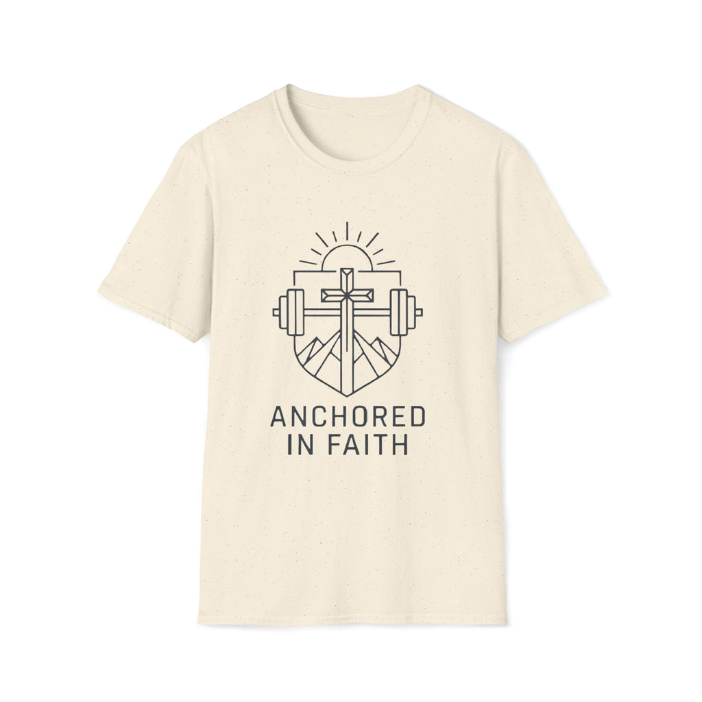 Anchored in Faith  Minimalist T-Shirt