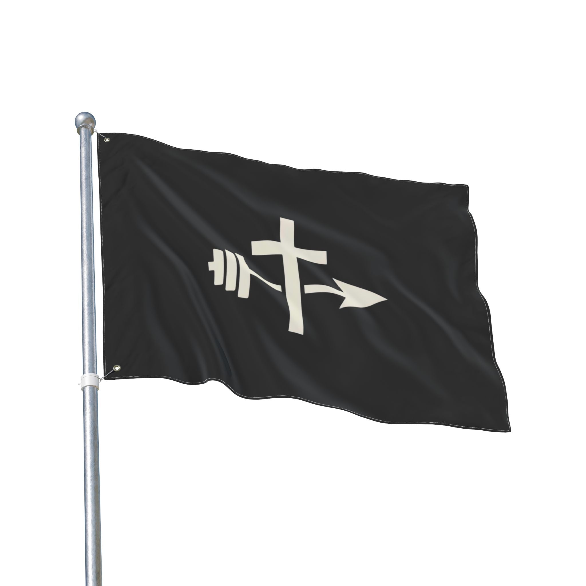 Faith, Fitness and Hunting Flag | Double-Sided Flag, Faith Fitness Outdoor Banner