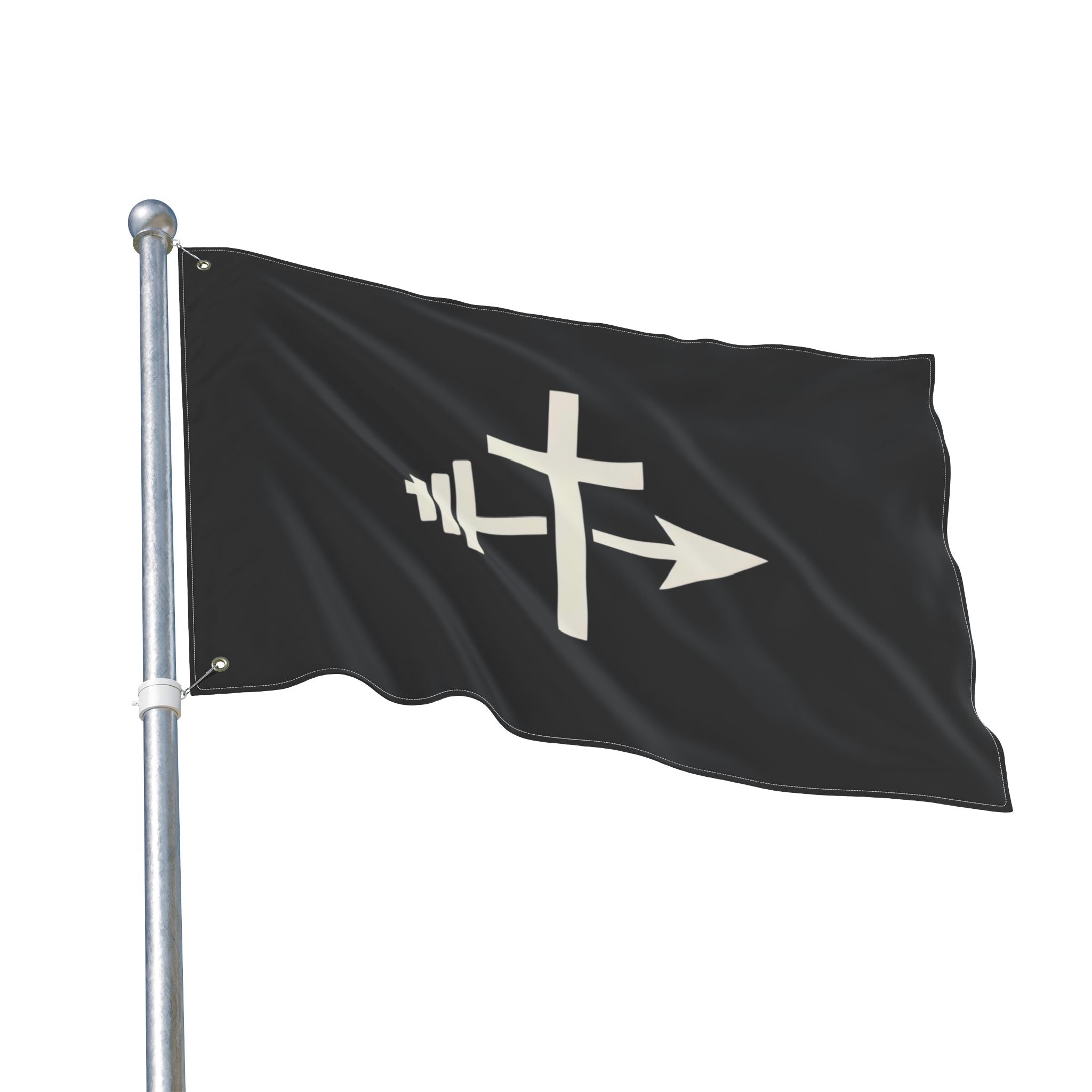 Faith, Fitness and Hunting Flag | Double-Sided Flag, Faith Fitness Outdoor Banner