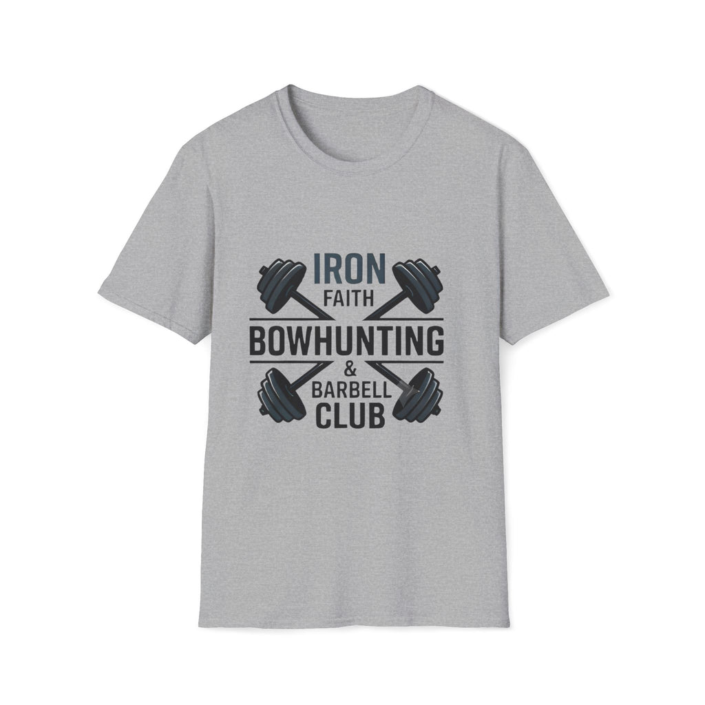 Iron Faith Barbell Crossed T-Shirt