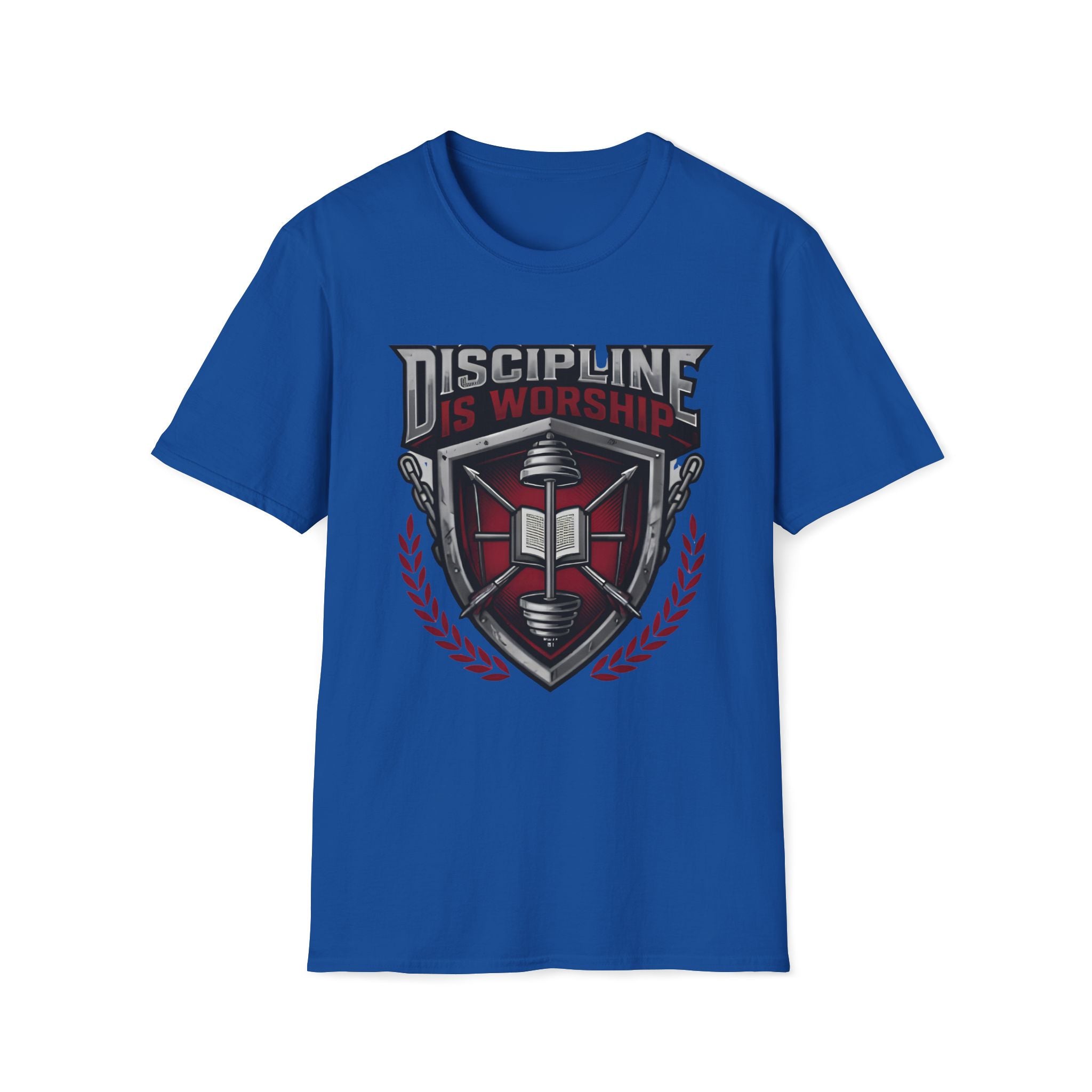 Discipline is Worship Shield T-Shirt