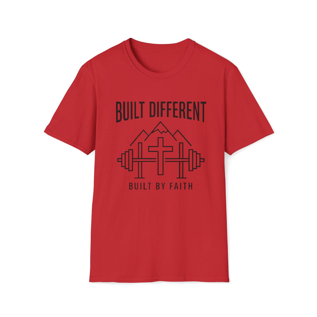 Built Different by Faith  Minimalist T-Shirt