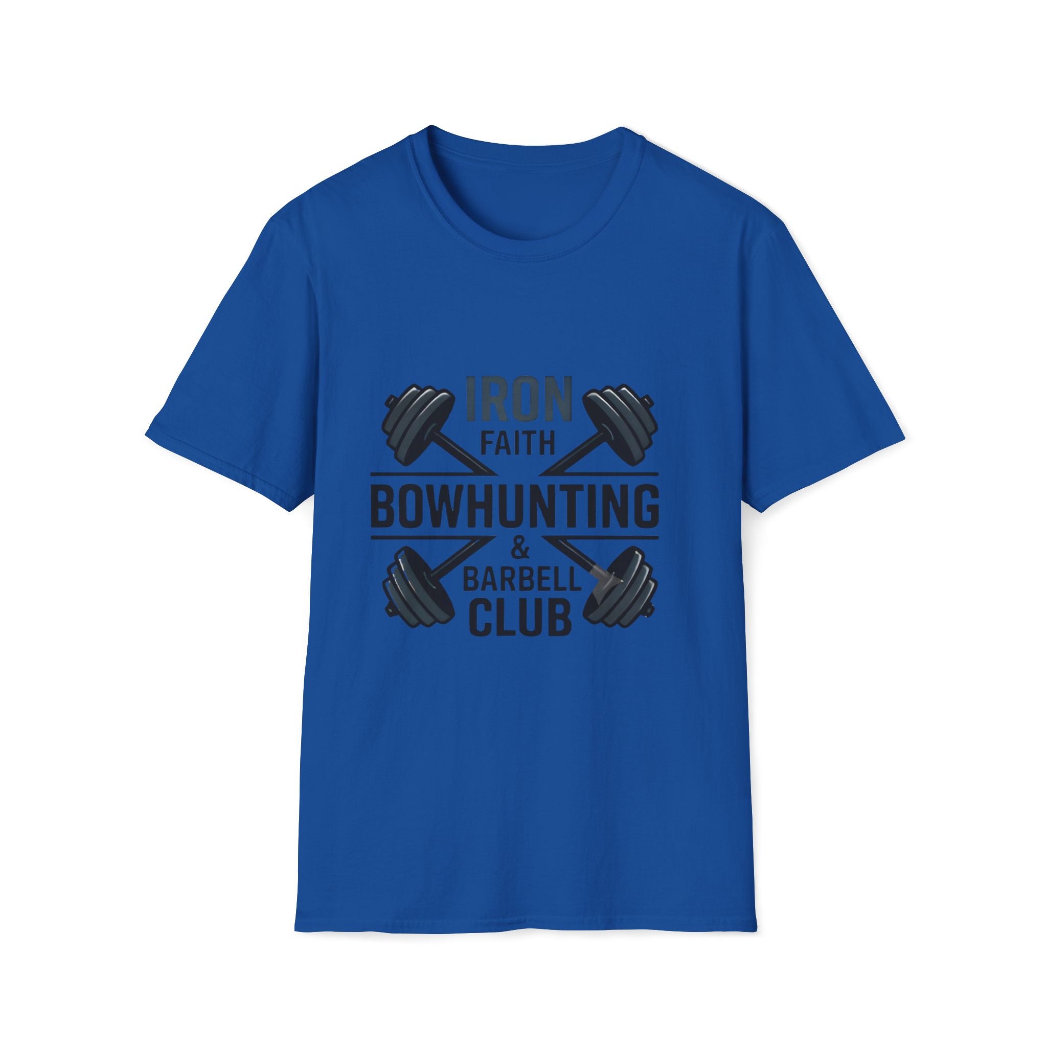 Iron Faith Barbell Crossed T-Shirt