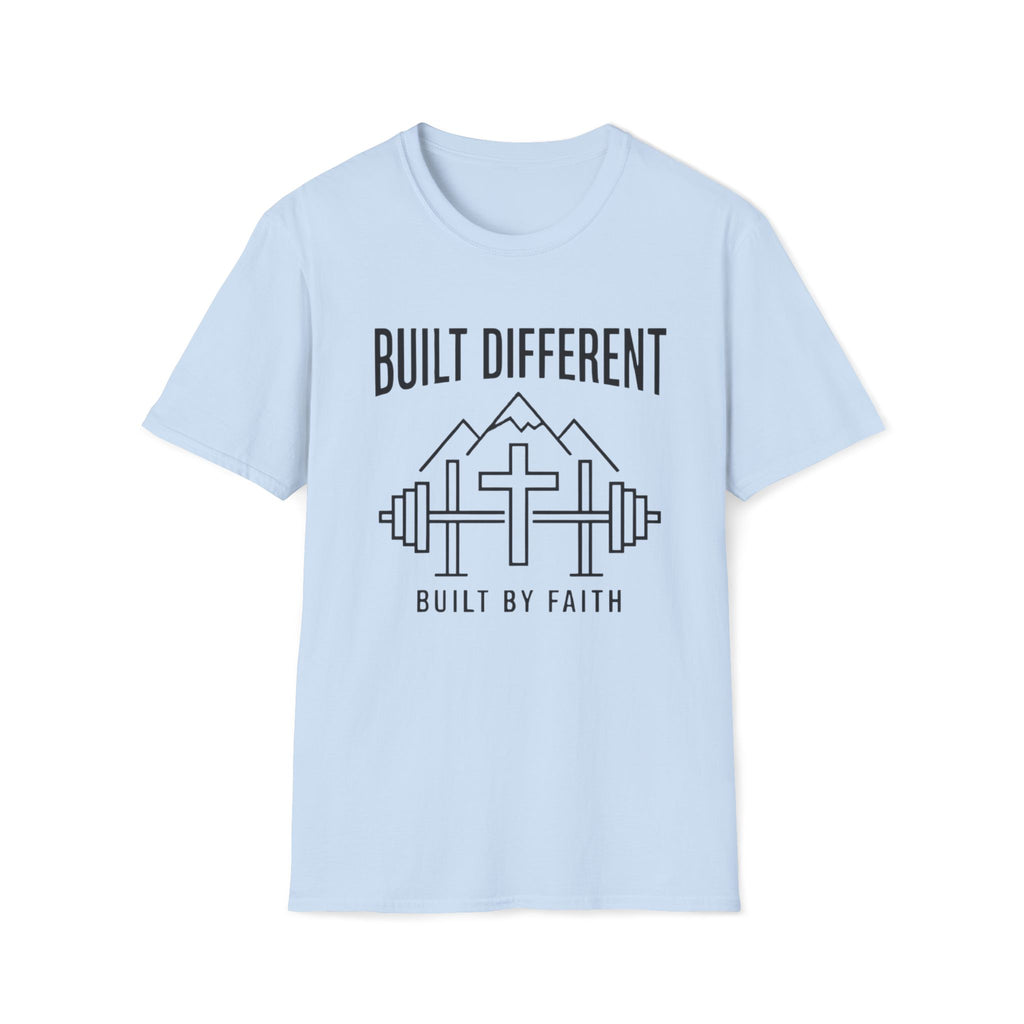 Built Different by Faith  Minimalist T-Shirt
