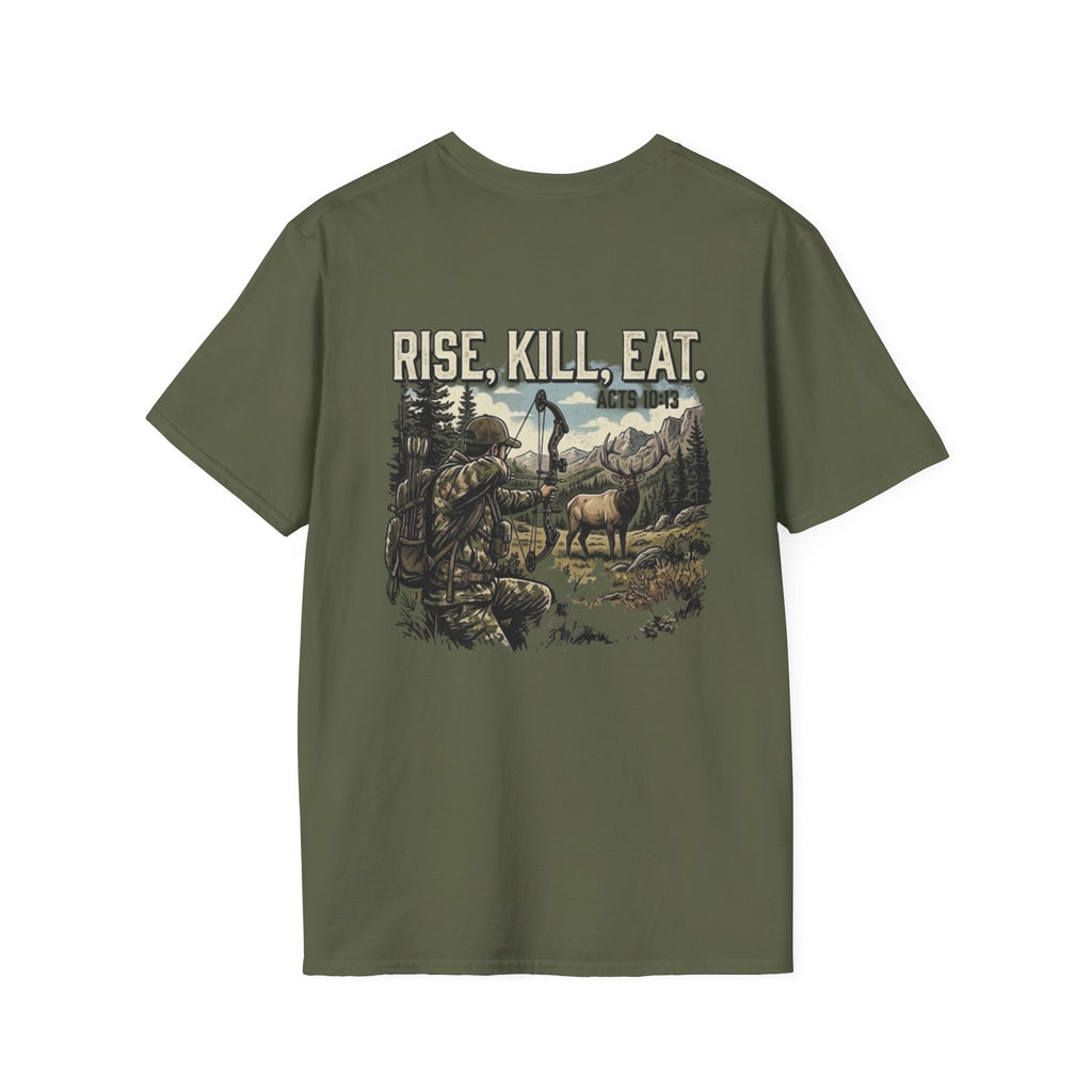 Elk Hunter Acts 10:13 Tee Shirt