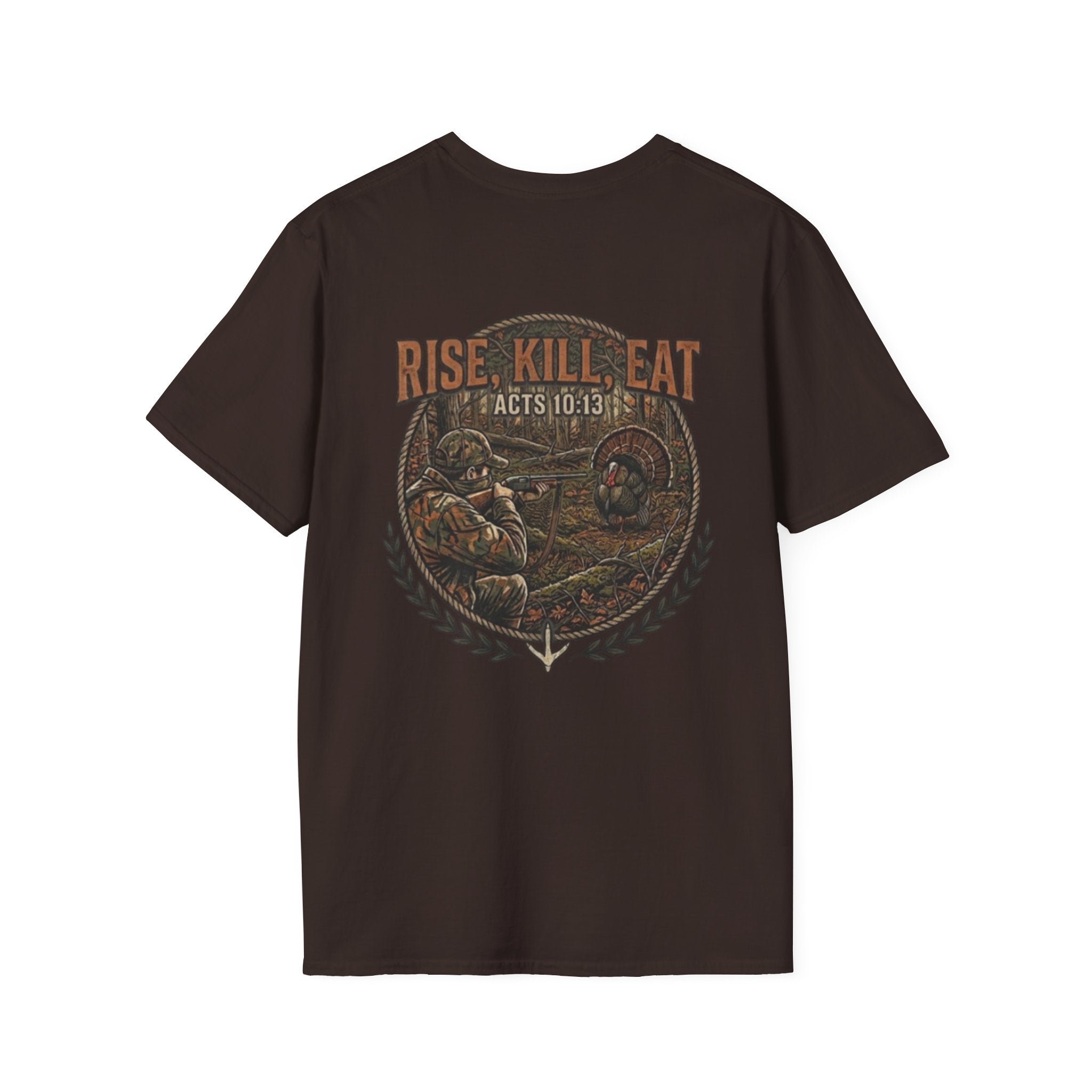Turkey Hunter Acts 10:13 Tee Shirt
