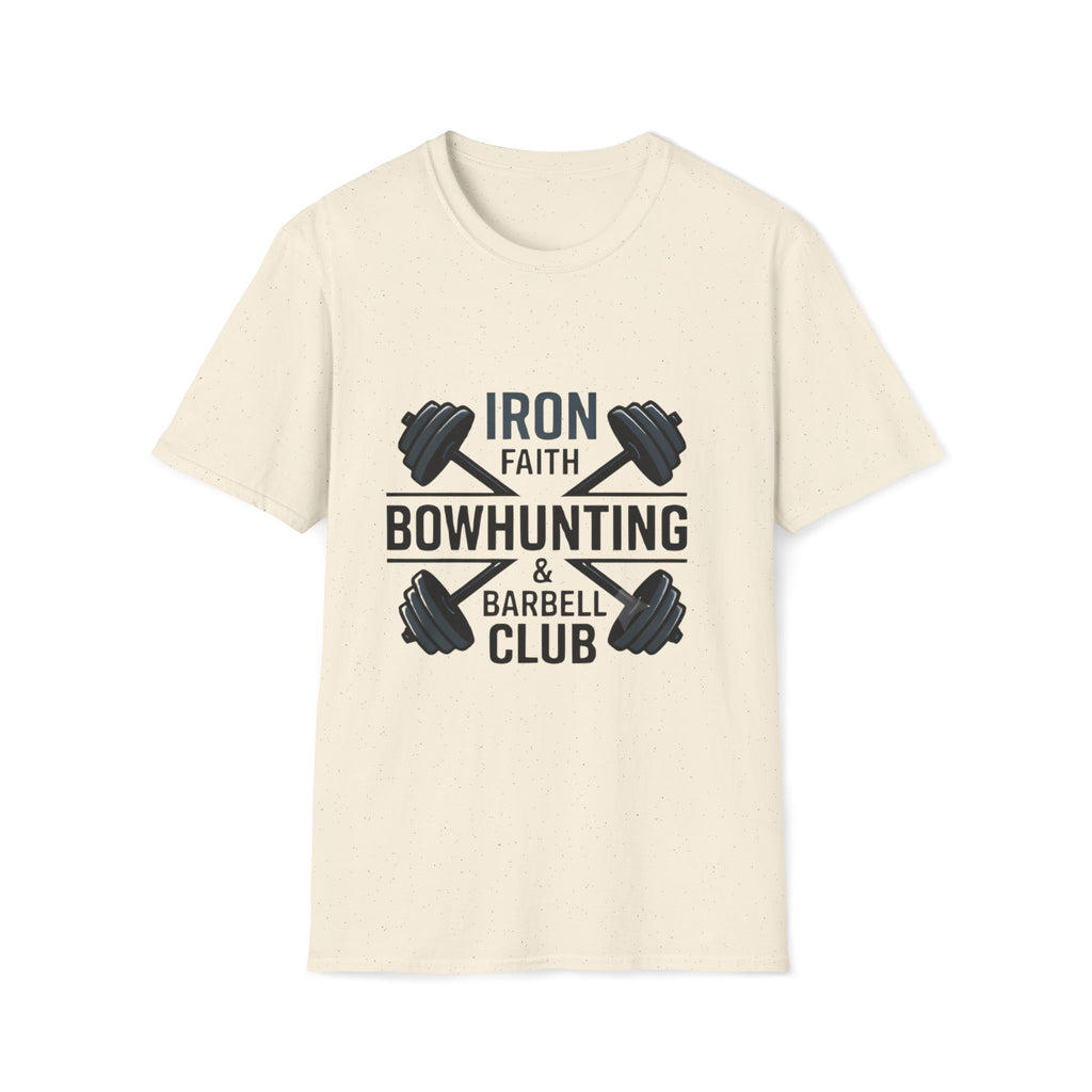 Iron Faith Barbell Crossed T-Shirt